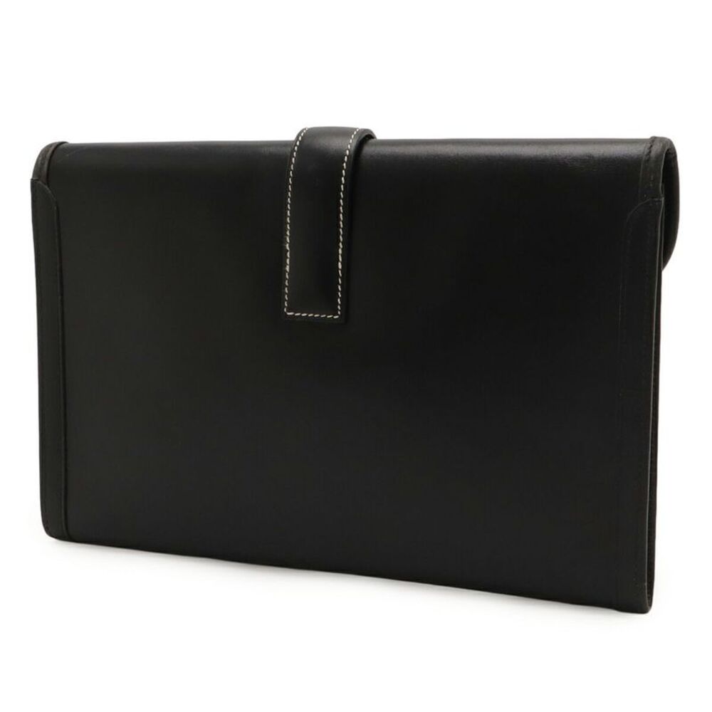 Hermes Jige PM Leather Clutch Bag - Picture 2 of 8